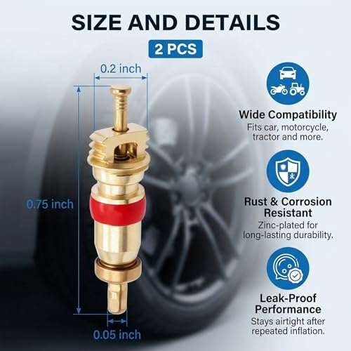 28PCS Tire Repair Screw Plug Kit, Screw-in Plugs with Screwdriver, Self-Service Tire RepairPlugs with Screwdriver for Tires Puncture Repair, Rubber Nail Fix for Most Vehicles - size: 28 PCS