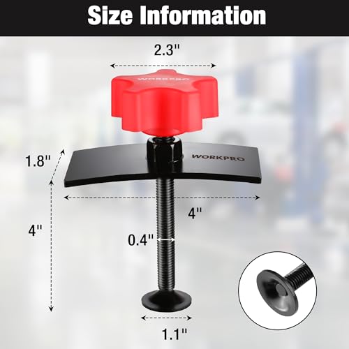 WORKPRO Brake Caliper Compression Tool, Piston Compressor Spreader Tool | Disc Brake Pad Spreader Tool for Compressing Inner Pad, Brake Piston Compressor Tool for Cars & Light Trucks - size: Standard