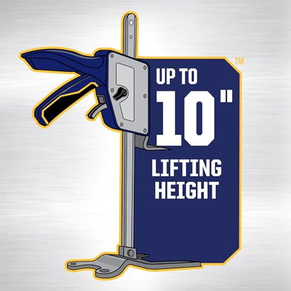 IRWIN Quick-Lift Construction Jacks, Hand Lifting Jack Tool, Multifunctional, Lift up to 10" and Capacity 330 lbs, Pack of 2 (IRHT83100-2) - size: 2 Pack