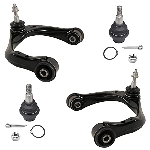 Detroit Axle - 4pc Front End Kit for 18-21 Ford Expedition Lincoln Navigator, 15-20 F-150, 2 Upper Control Arms w/Ball Joint 2 Lower Ball Joints 2015 2016 2017 2018 2019 2020 2021 Replacement - size: 4CS48161/4PC