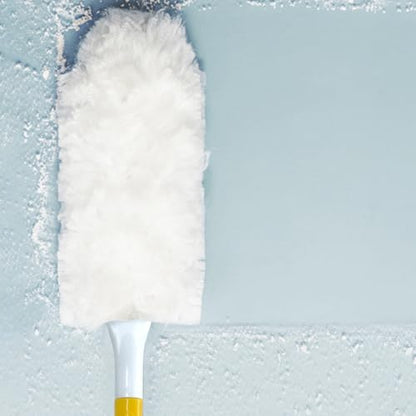 Car Interior Duster - Ultimate Cleaning Tool for Cars, House, and Office - Compact Mini Design for Effortless Dust Removal Double-Sided Design 2handle +10 Duster Refills. - style: Duster