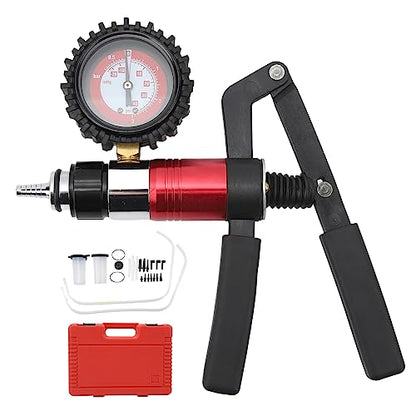 Semme Brake Bleeder Kit Hand Held Vacuum Pressure Pump Tester for Trucks and Cars 24 Pcs Brake Fluid Bleeding Set with Storage Box