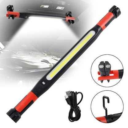 Rechargeable Magnetic Work Light Bar LED， Outdoors/Home Light Accessory Bar, Under Hood Mechanic Light for Mechanic/Car Repairing/Garage/Emergency
