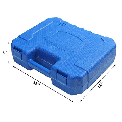 TU-114 Auto Fuel Pressure Gauge Tester Kit Gasoline Pressure MetersAutomobile Instrument Testing Tool(Blue) - color: Blue 1
