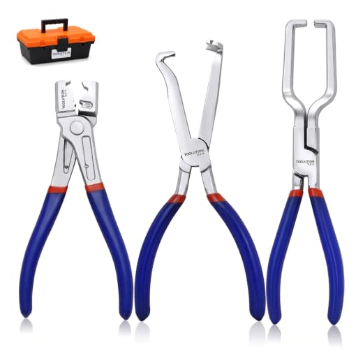 3-Pcs Fuel Line Disconnect & Clic-R Hose Clamp Plier Set - color: 3pcs Set-2