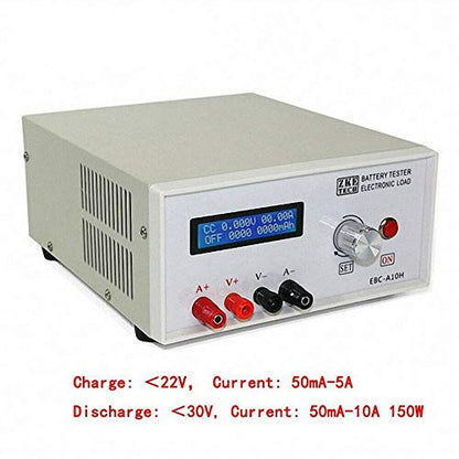 Digital Li-ion Battery Charge Capacity Tester - LCD Battery Charger Checker Analyzer - Mobile Power Head Test - style: EBC-A10H Battery Capacity Tester