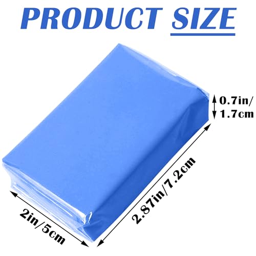 2PCS Auto Detailing Car Clay Bar Magic Clay Bar Cleaner Detailing Tools, Clay Bars for Car Detailing Clean Car Wash 100g Each - size: 2PCS