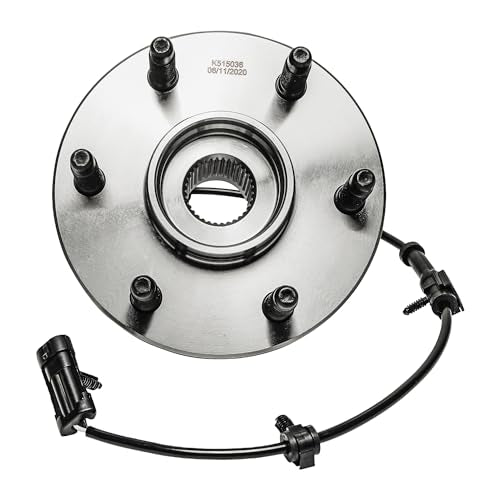 Detroit Axle - 4WD 2 Front Wheel Bearing Hubs for 1999-2006 Chevrolet Silverado 1500 GMC Sierra 1500 Avalanche Yukon XL Suburban 1500 Tahoe Cadillac Escalade EXT ESV, Wheel Hub and Bearings Assembly - style: 2W2800204/Pair