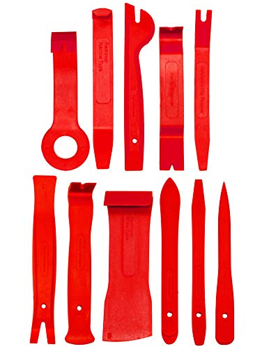 VViViD Auto Trim Panel Removal Tool Kit with Trim Clip Plier Set Car Door Dashboard Wire Terminal and Stereo Removal Instruments 19Pcs Pry Tools in Carry Bag