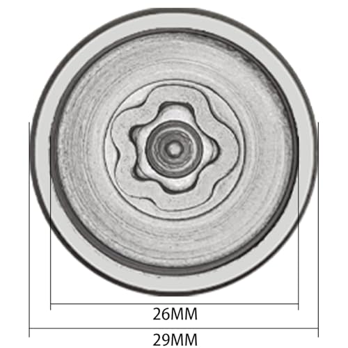 068 Wheel Locking Nut Key for BMW Mini, Socket (OD 29mm-ID 26mm) | Wheel Lock Nut Socket Adapter, Anti-Theft Lug Nut Removal Tool, Anti-Theft Screw Remover, Repair Tool, Tyre Fitting, garage - size: Socket 068