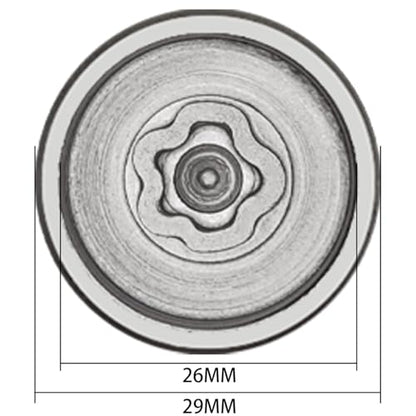 068 Wheel Locking Nut Key for BMW Mini, Socket (OD 29mm-ID 26mm) | Wheel Lock Nut Socket Adapter, Anti-Theft Lug Nut Removal Tool, Anti-Theft Screw Remover, Repair Tool, Tyre Fitting, garage - size: Socket 068