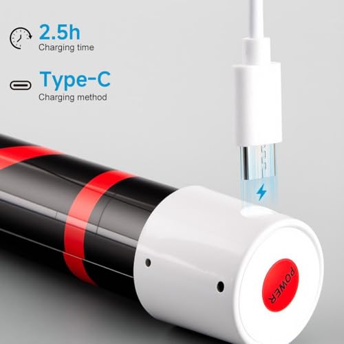 Flexible LED Work Light,27" Bendable LED Flashlight Stick with High Lumen & 3 Brightness Modes,Rechargeable Waterproof Light for Mechanics,Car Repairs, Inspections & Tight Spaces - color: 2pcs