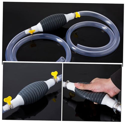 Cabilock Hand Fuel Transfer Pump Kit Manual Gas Siphon Hose for Automotive Fuel and Liquid Transfer Suitable for Cars and Trucks High Flow Rate Oil Pump