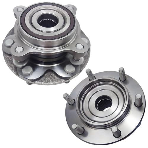 950-001 Front Wheel Bearing Hub Assembly for Toyota 4Runner, Tacoma, FJ Cruiser 2003-2021, Lexus GX460 2010-2021, GX470 2003-2009, 515201 (2PCS) - size: 950-001