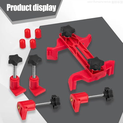 Car Dual Camshaft Clamp, Car Engine Timing Belt Sprocket Gear Locking Tool Kit, Anti-Slip Cam Gear Clamp and Holder Set, Universal Car Accessories Cam Bearing Tool Kit Fit for Most Cars