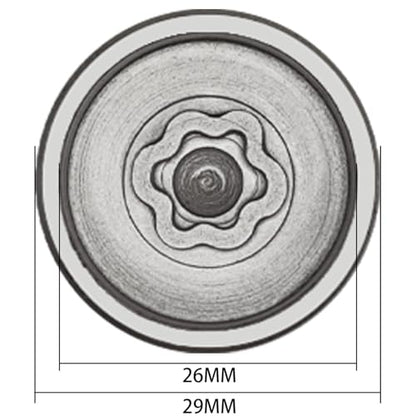 076 Wheel Locking Nut Key for BMW Mini, Socket (OD 29mm-ID 26mm) | Wheel Lock Nut Socket Adapter, Anti-Theft Lug Nut Removal Tool, Anti-Theft Screw Remover, Repair Tool, Tyre Fitting, garage - size: Socket 076