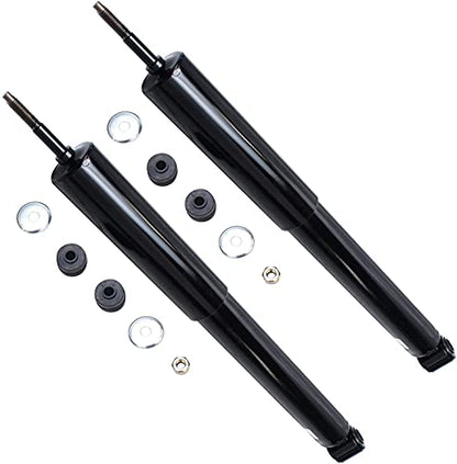 Detroit Axle - Struts Shocks for 2003-2023 4Runner 2007-2014 Toyota FJ Cruiser Complete 2 Front Struts with Coil Spring 2 Rear Shock Absorbers 2008 2009 2010 2011 2012 2013 Replacement Ready Strut - size: 10102-4A/Shock Kit