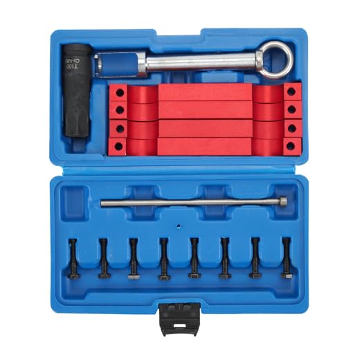 MOCA Timing Tool Set Camshaft Timing Alignment Tools & Injector Removal Puller Tool Fit for Mercedes Benz M157/ M276/ M278 with T100