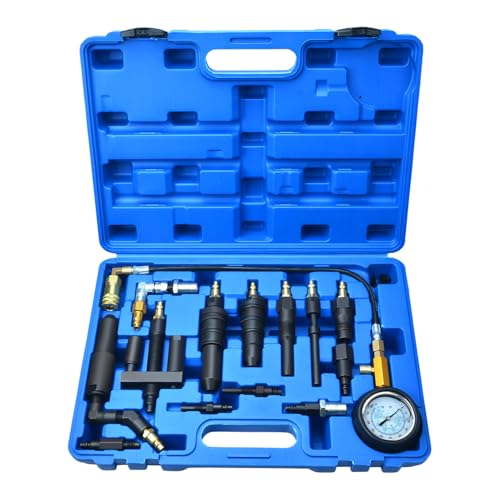1000 Psi Diesel Engine Compression Tester for Most Diesel Fueled Trucks, Cars and Tractors