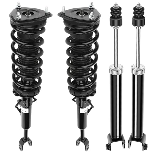 SCITOO Front Rear Complete Struts Shock Absorber for Infiniti G35 2003-2007 | Automotive Replacement Struts 11393 344455 5795 - Set of 4