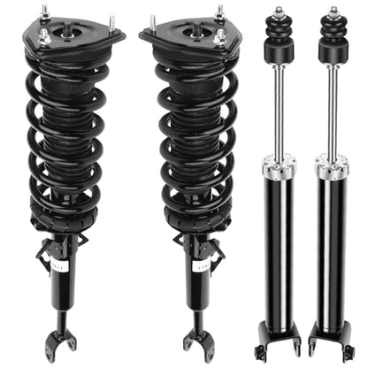 SCITOO Front Rear Complete Struts Shock Absorber for Infiniti G35 2003-2007 | Automotive Replacement Struts 11393 344455 5795 - Set of 4