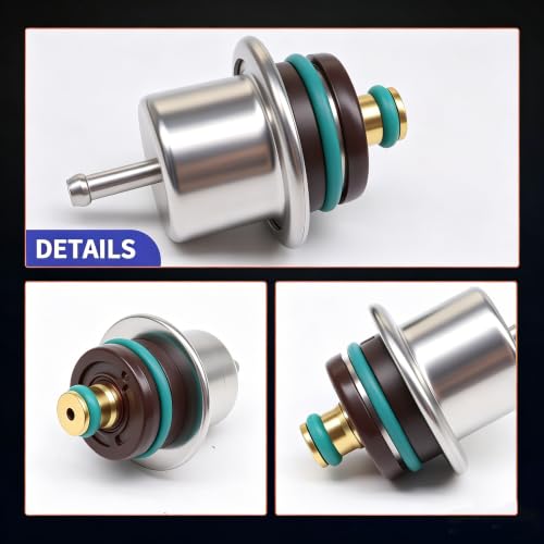 HiSport Fuel Injection Pressure Regulator PR317 Replacement for Ford Fiesta Ka Excursion Courier E-150 E-250 E350 E-450 E-550 F-150 F53 F-250 F-350 F-450 F-550 Windstar for Mercury Sable, 2.7 Bar - size: HSFPRPR317