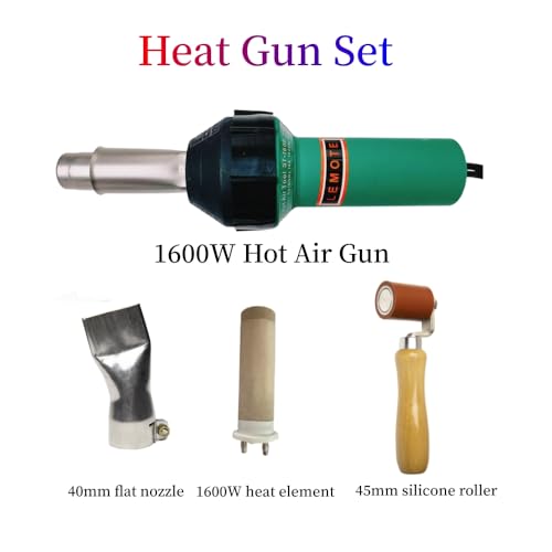 230V 4200W TPO Waterproof Coil Hot Air Welding Machine Roof PVC Edge Sealing Electric Fusion Welding Automatic Crawling Welder Membrane Edge Welding 40mm - size: 230V welder with 120V heat gun set