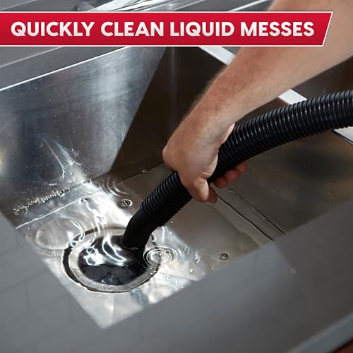 Vacmaster 5-Gallon* 4 Peak HP Stainless Steel Wet/Dry Vacuum – VOC508S 1101 - size: 5 Gal