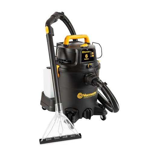 Vacmaster VK609PFR 0201 6 Gal 5.5 PHP 3-in-1 Wet/Dry/Upholstery Shampoo Vac - size: 6-Gallon