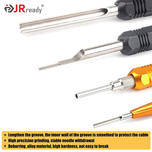 JRready ST5227 Extractor Tools KIT Solid Contact Extraction Tools Removal TE/AMP/HARTING D SUB series HAN series Heavy Duty Connector Terminals