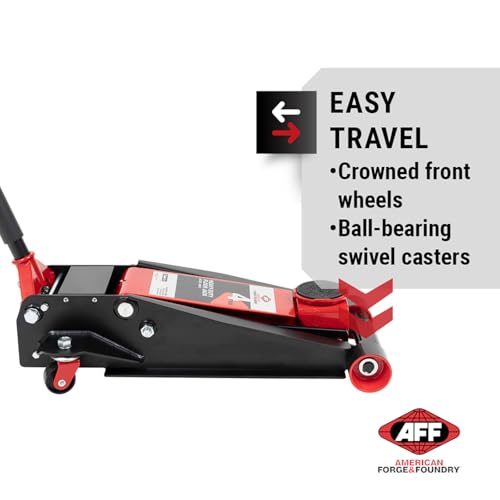 AFF 4 Ton Car Jack - Hydraulic Floor Jack with Lightning Lift - Heavy Duty - style: Heavy Duty