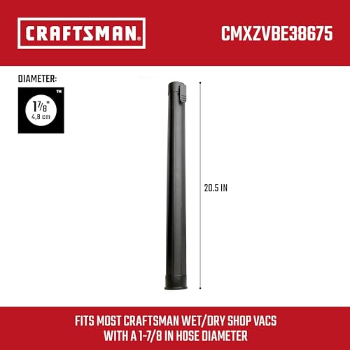 CRAFTSMAN CMXZVBE38675 1-7/8 in. Extension Wand Wet Dry Vac Attachment - size: Extension Wand