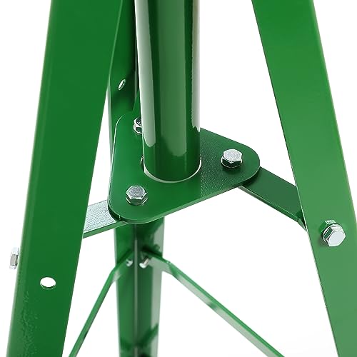 KUAFU 55.62"-79.48" Automotive Under Hoist Jack Stand 2 Ton High Lift | Transmission Mount Jack Stand for Repair Shops Garages Steel Powder Coated Green - size: Green