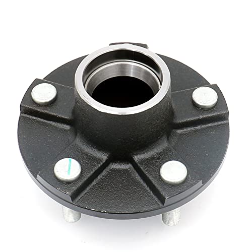 5 Bolt on 4-1/2 Inch Circle Hub Assembly Includes (1) 1-1/16 Inch Straight Spindle & Bearings - size: UT GL4853E*1