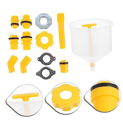 Non-Spill Coolant Funnel Kit Spill Proof Filling Tool Radiator Coolant Kit for