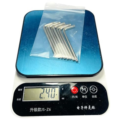 8pcs T20 Torx Bit T20 Anti Tamper Proof Torx Star Key Bit Wrench,Golf wrench Golf driver tool T 20 torx key set,allen keys drill bit set L-Shape,S2 Steel tamper proof torx bit set