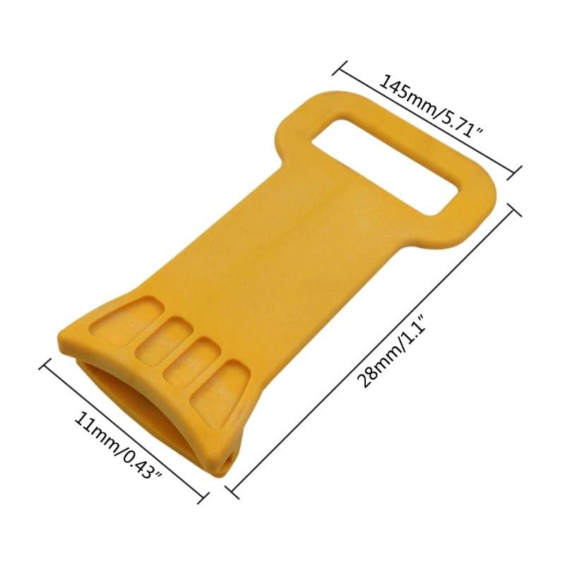 BTMIEY Universal Auto Tire Changer Clamp-Parts Tire Disassembly Removal Bead Rim-Clamp Drop Center Rim Run Flat Rim Clamp (Yellow)