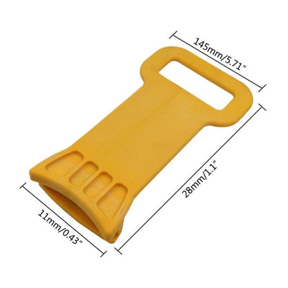 BTMIEY Universal Auto Tire Changer Clamp-Parts Tire Disassembly Removal Bead Rim-Clamp Drop Center Rim Run Flat Rim Clamp (Yellow)