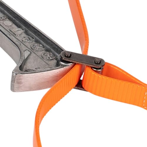 Klein Tools S6HB Strap Wrench, Adjustable Grip-It Strap Wrench Adjusts 1-1/2 to 4-Inch, 6-Inch Handle - size: 6-Inch Handle