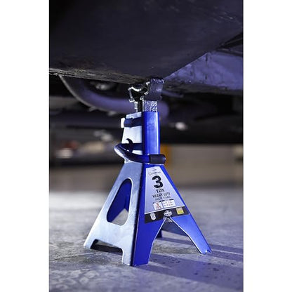 Strongway Double-Locking 3-Ton Jack Stands — 6,000-Lb. Capacity, 1 Pair, Model# NT43002A - style: 3 Ton