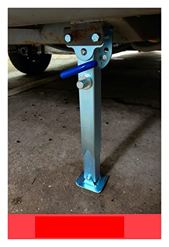 Scissor Jack Stabilizer Legs for Caravan and RV, Drop Down Parking Prop Stands for Trailer Corner Steady, Adjustable 350-490mm