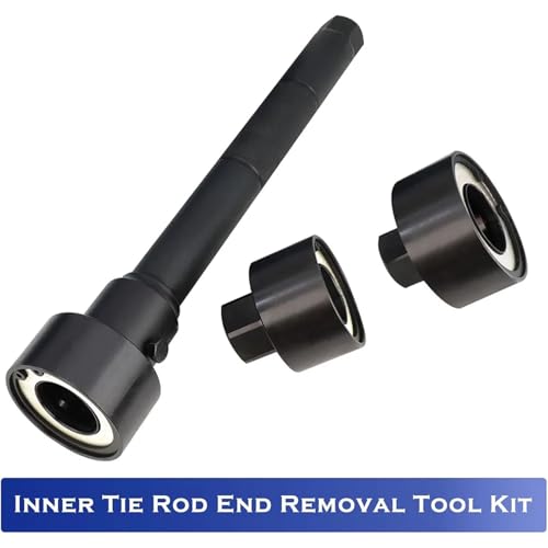 Inner Tie Rod End Removal Tool Kit Axial Steering Ball Joint Puller Remover 30-35mm 35-40mm 40-45mm 1/2" Drive