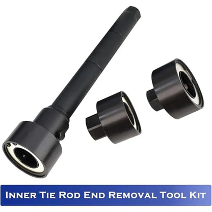 Inner Tie Rod End Removal Tool Kit Axial Steering Ball Joint Puller Remover 30-35mm 35-40mm 40-45mm 1/2" Drive