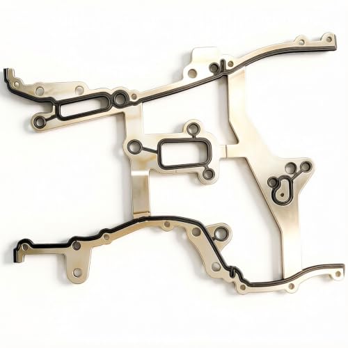1.4L Turbo Timing Cover Gasket Fit For Chevrolet Cruze Trax Buick 2011-2021 | Fit For Chevrolet Cruze/Limited Sonic Trax Buick Encore Engine Timing Case Gasket L4 2011-2021 55562793 T32629 503241 503242 - size: Timing Chain Gasket GM 1.4
