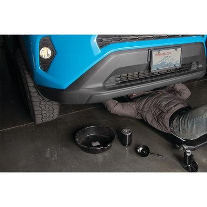 Performance Tool W4070 Drain Pan, 7 Quart Capacity - style: 1.75 Gallon Plastic Oil Drain Pan