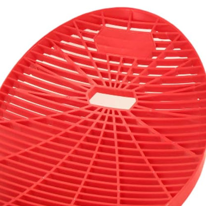 Car Wash Bucket Insert Washboard Detail Kit with Grit Guard for Automotive Cleaning 12.99x10.63x2.56 inch- Red - color: Red