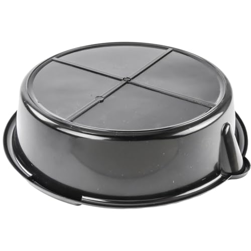 JEGS Drain Pan | 7 Quart Capacity | 13.5in.x 11in.x 4in.| Black | Plastic | For Oil, Transmission & Differential Fluid, And Coolant Collection As Well As Other Uses
