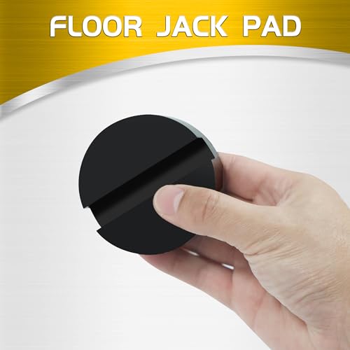 TONDA Floor Jack Rubber Pad, Universal Jack Pad Adapter, Pinch Weld Side Frame Rail Protector (1 Pack) - color: 1 PACK - SMALL