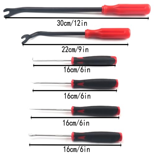 35PCS Trim Removal Tool Set, Car Door Panel & Audio Clip Pliers, Fastener Remover, Automotive Interior Plastic Pry Tools Kit