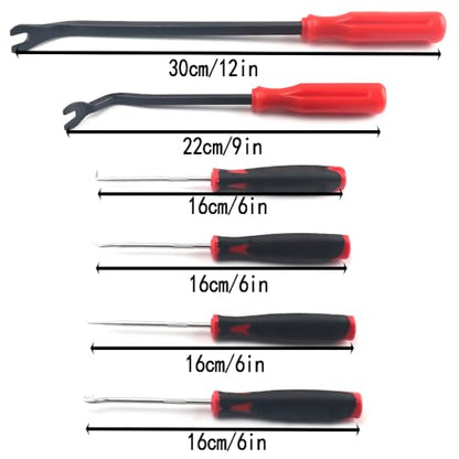 35PCS Trim Removal Tool Set, Car Door Panel & Audio Clip Pliers, Fastener Remover, Automotive Interior Plastic Pry Tools Kit
